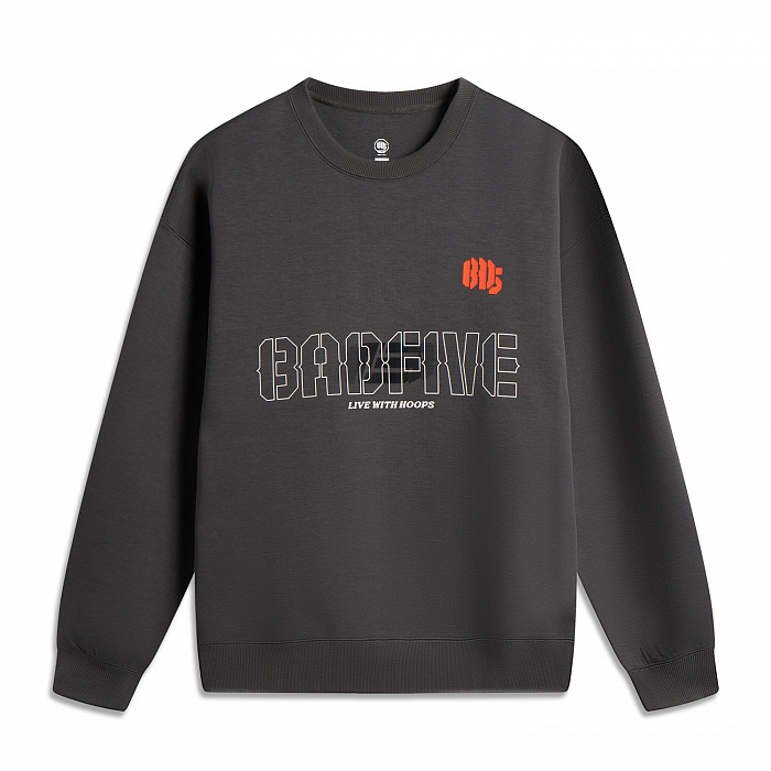 AWDV323-6 Толстовка Bad5 Off-Court серый