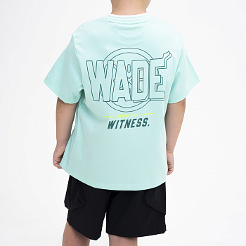 YHSU111-4 Футболка Wade зелёная